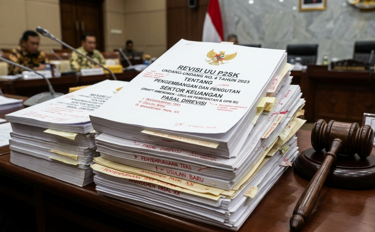 DPR RESMI SAHKAN REVISI UU P2SK : WEWENANG OJK ATAS CRYPTO DI PERKUAT