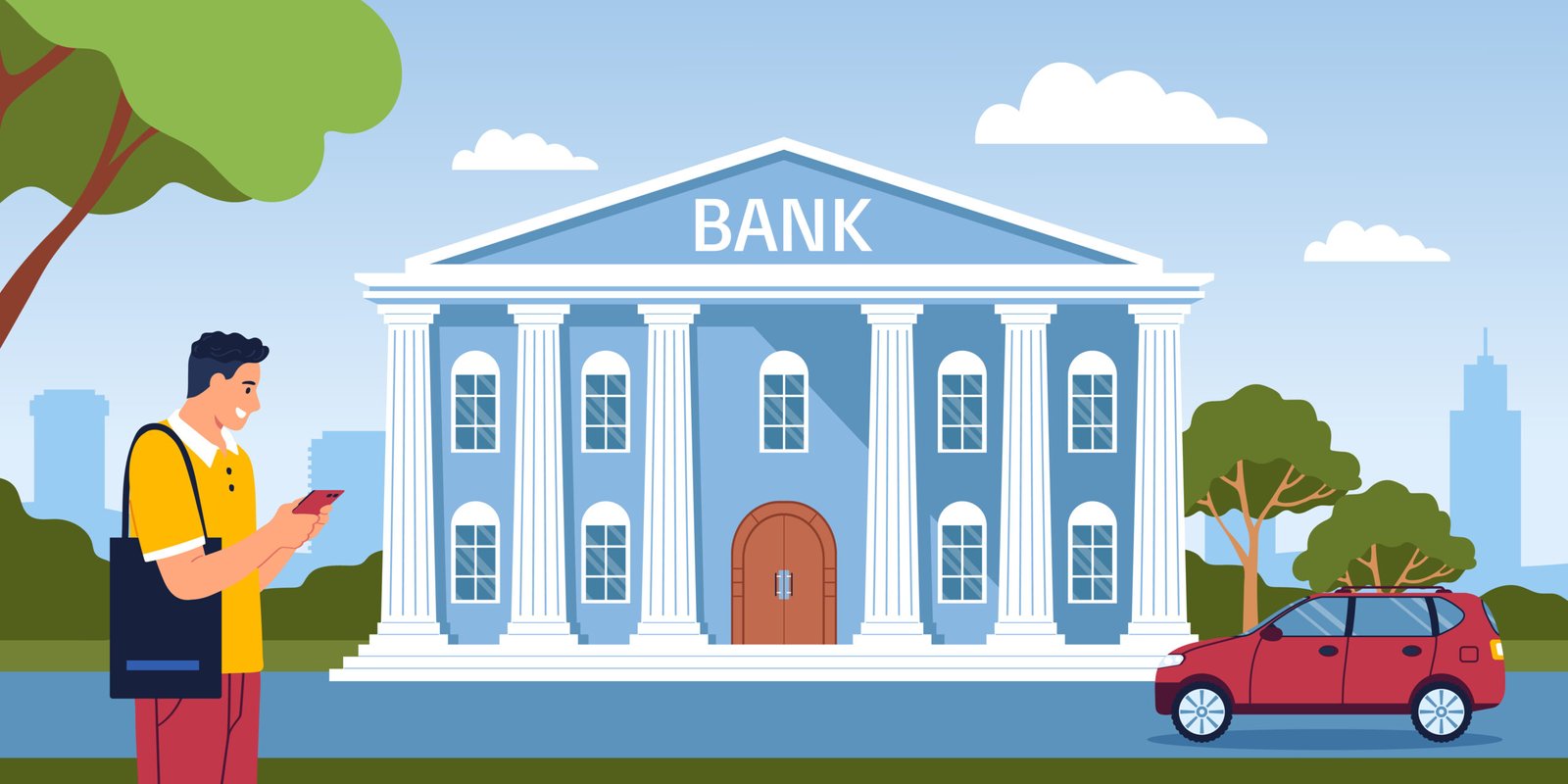 Ilustrasi Bank (Freepik)